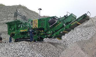 tracked rock crusher 